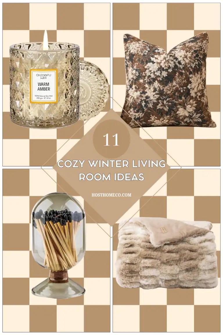 cozy winter living room