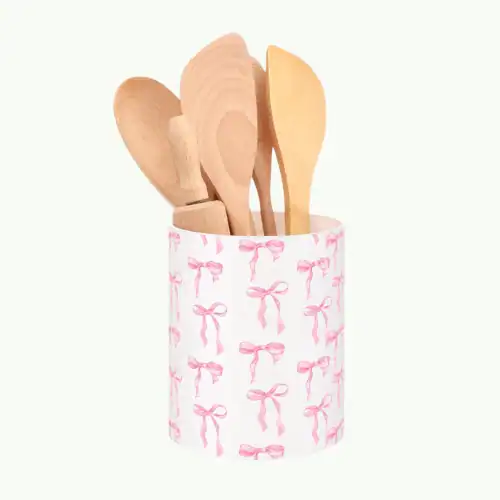 pink kitchen organizer ideas