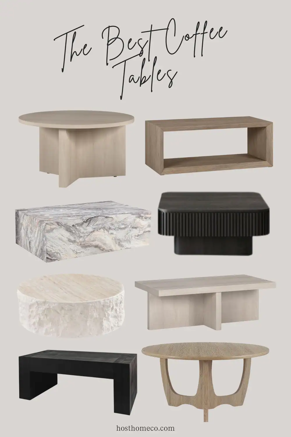 best coffee tables on amazon