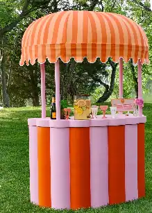 how to decorate a bar