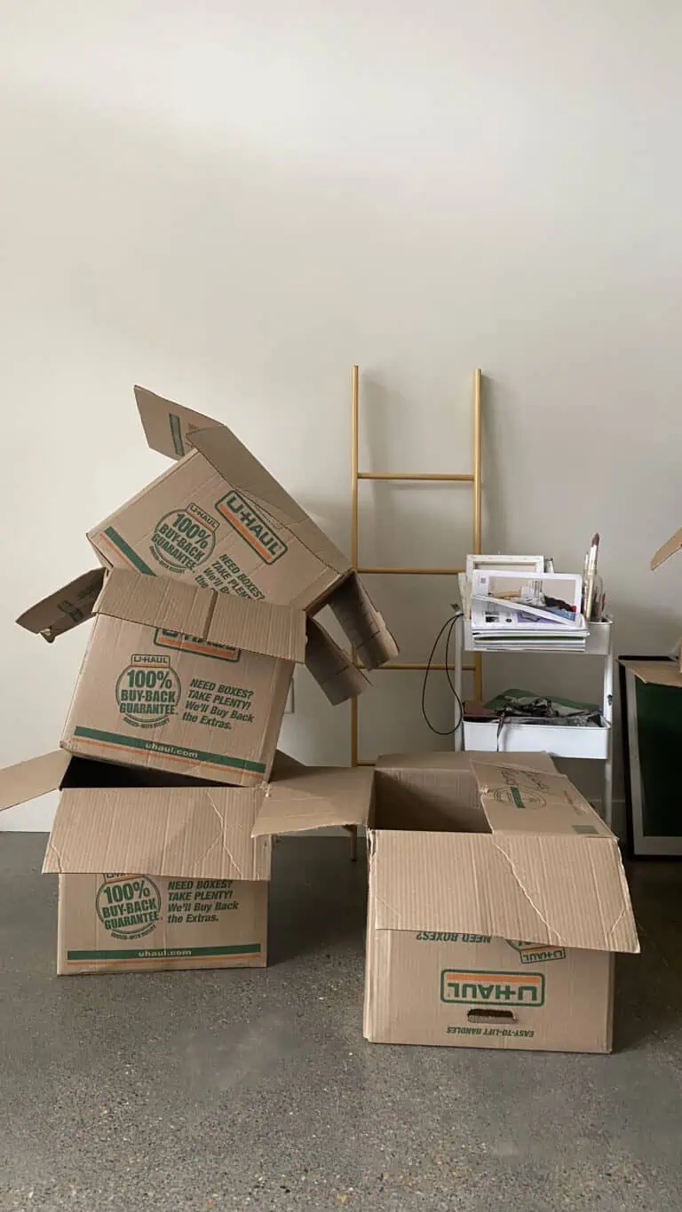 how to declutter before a move