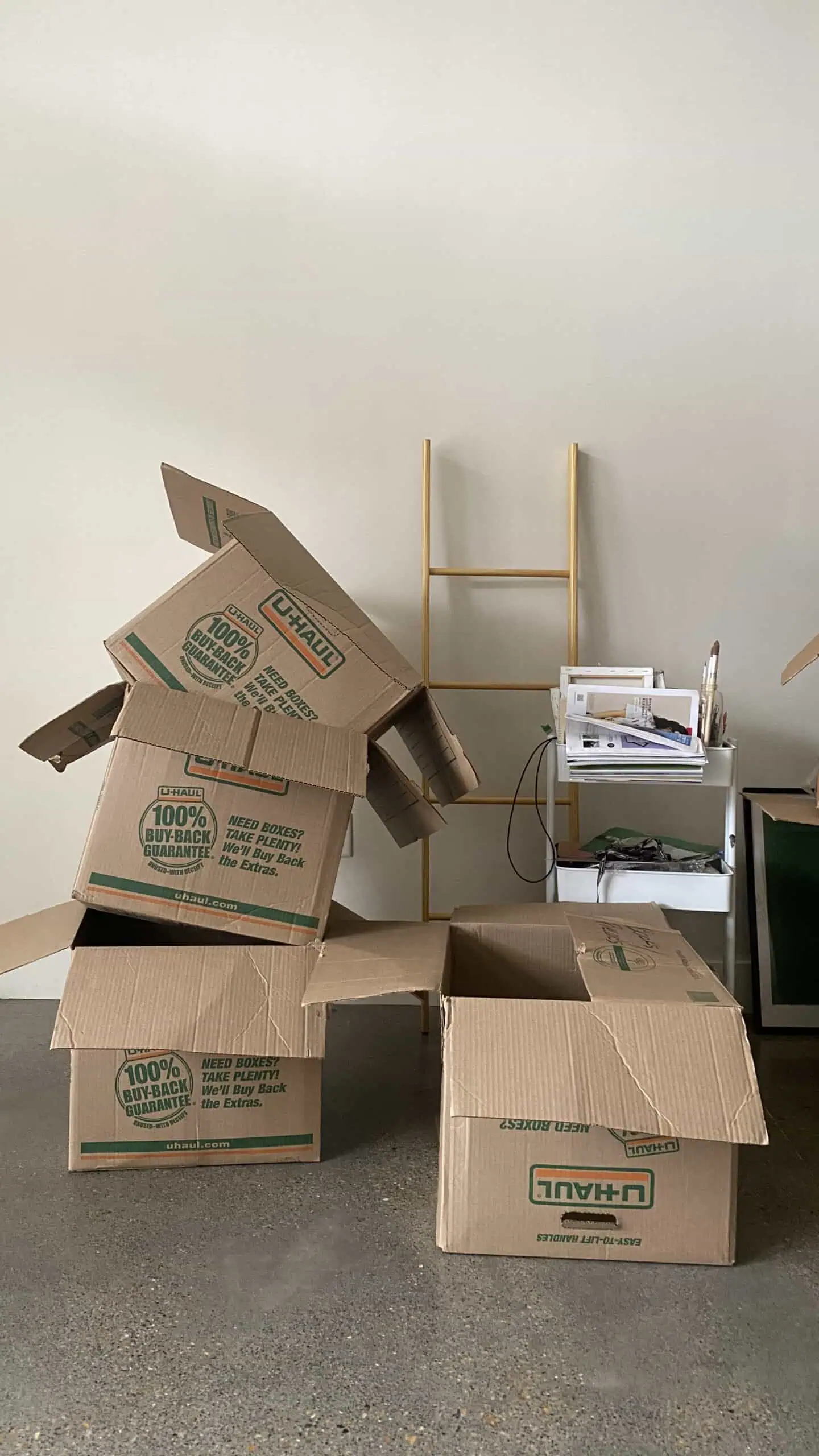 how to declutter before a move