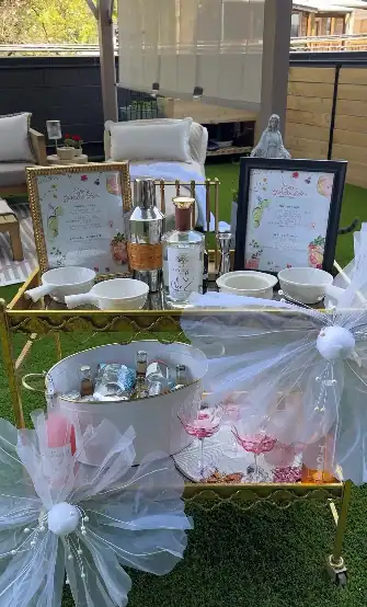 how to decorate a bar