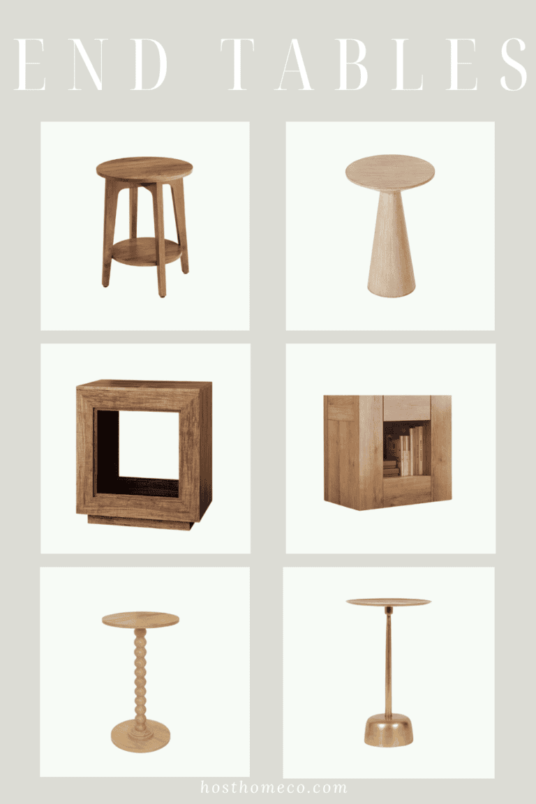 end tables for small spaces