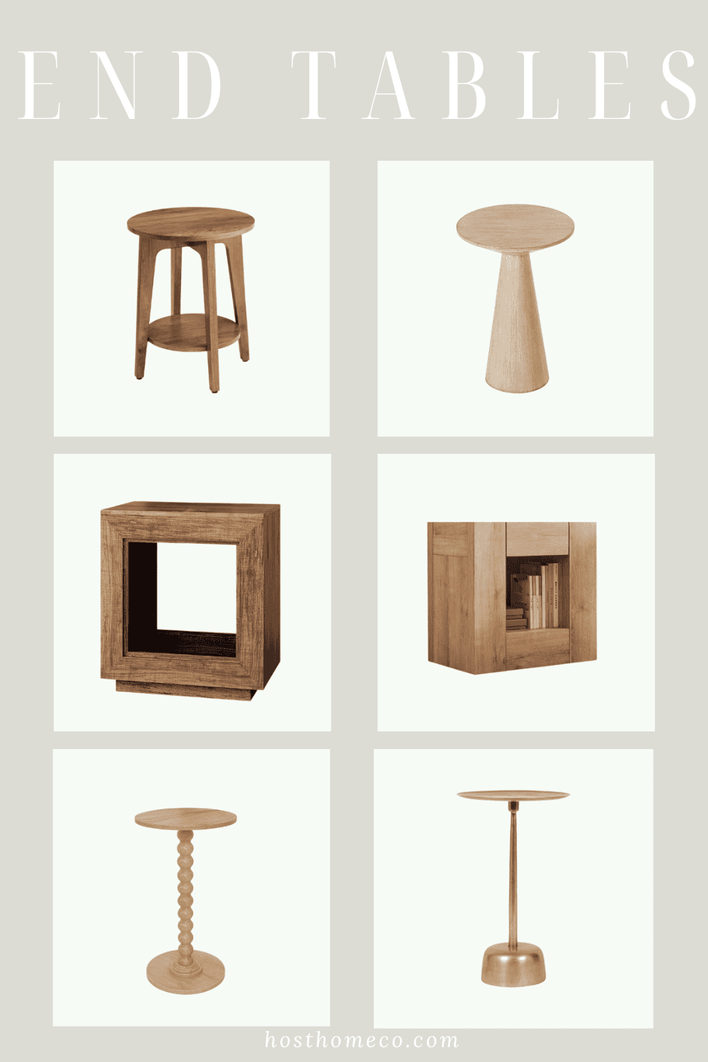 end tables for small spaces