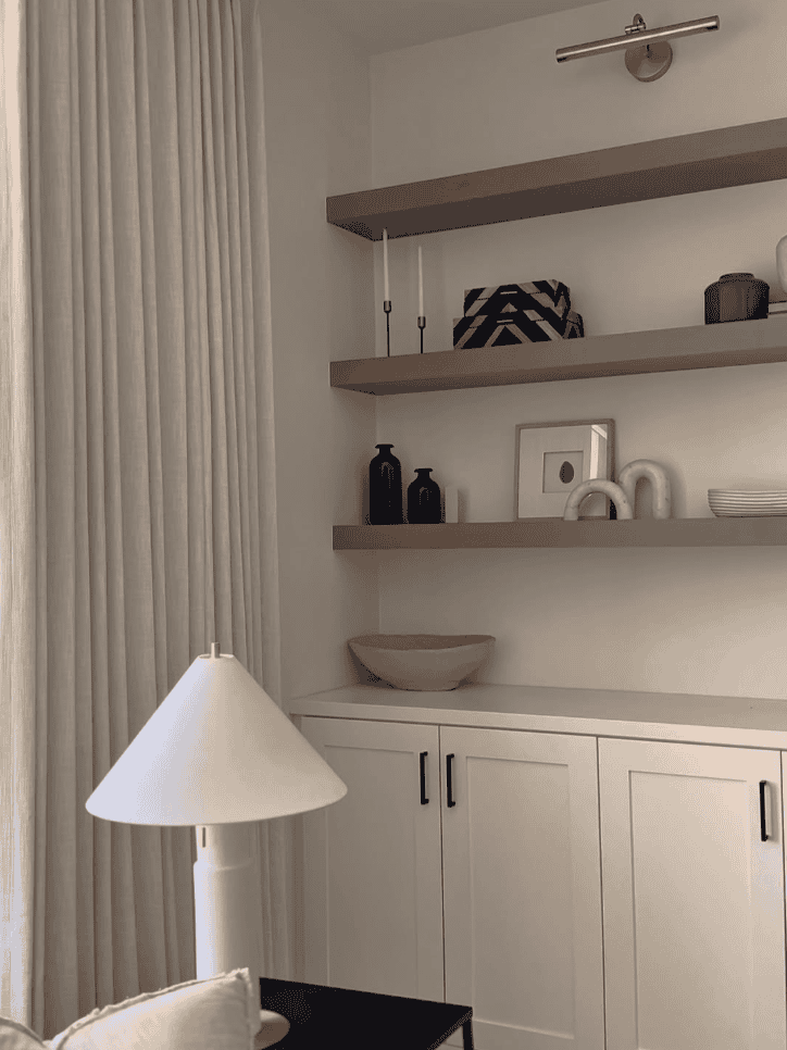 neutral color living room decor