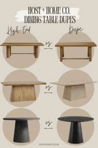 best modern dining tables