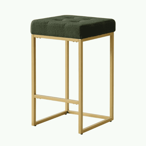 modern backless counter stool