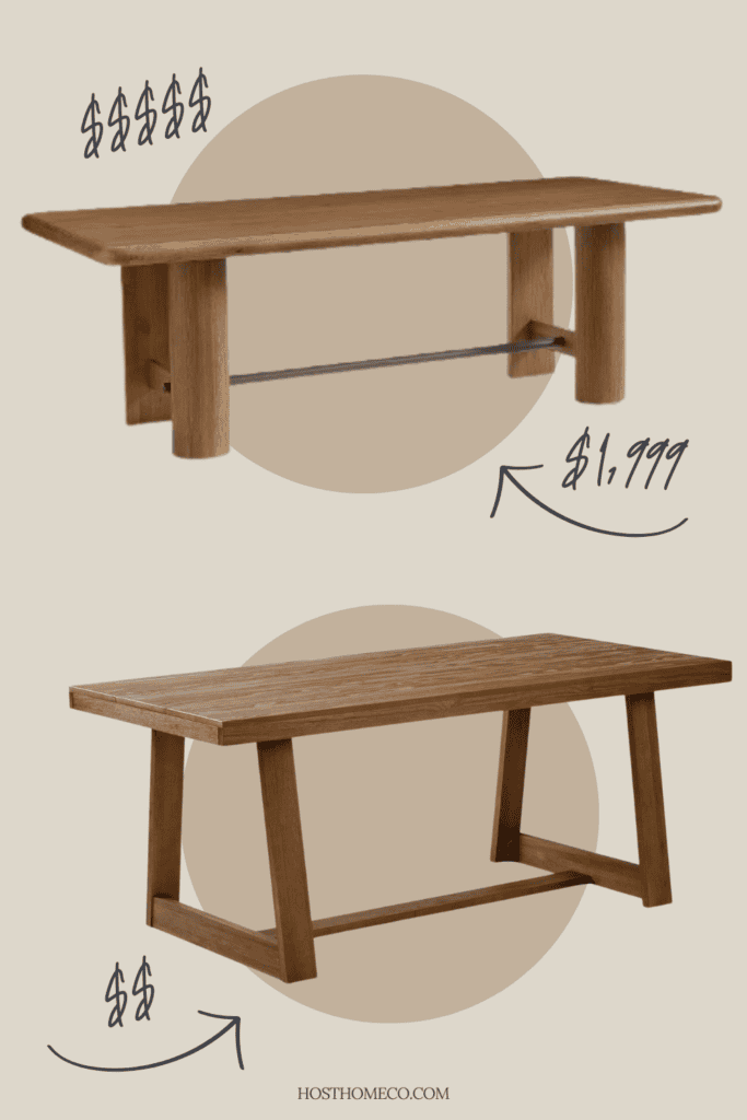 best modern dining tables