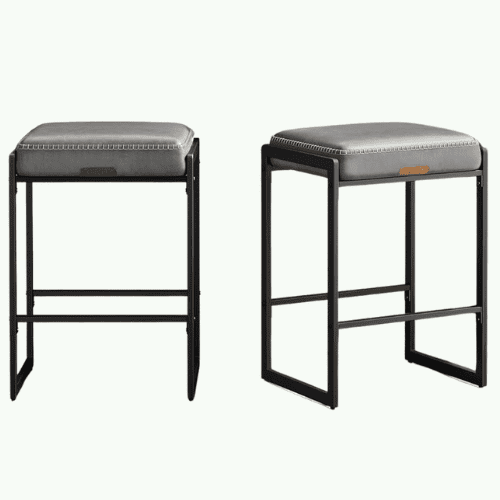 modern backless counter stool
