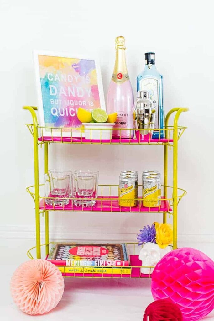  bar cart inspiration