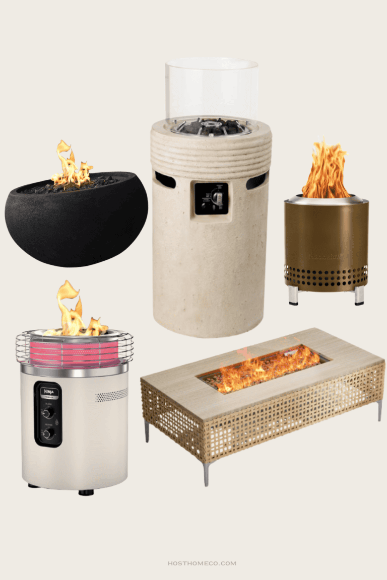 best outdoor fire pits for small patios