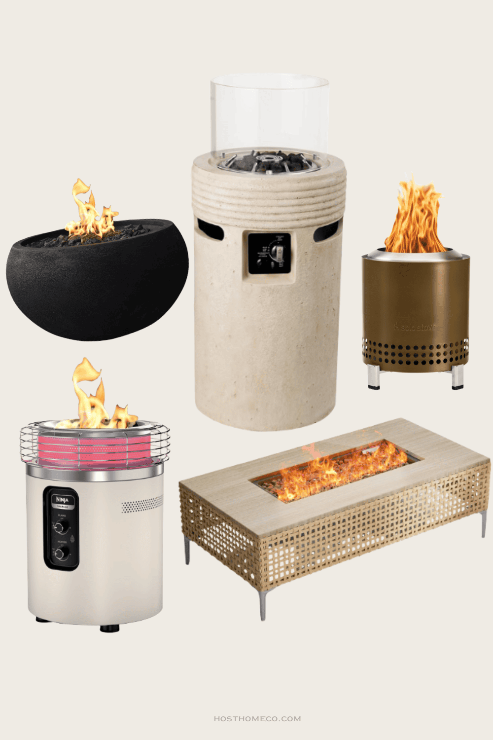 best outdoor fire pits for small patios