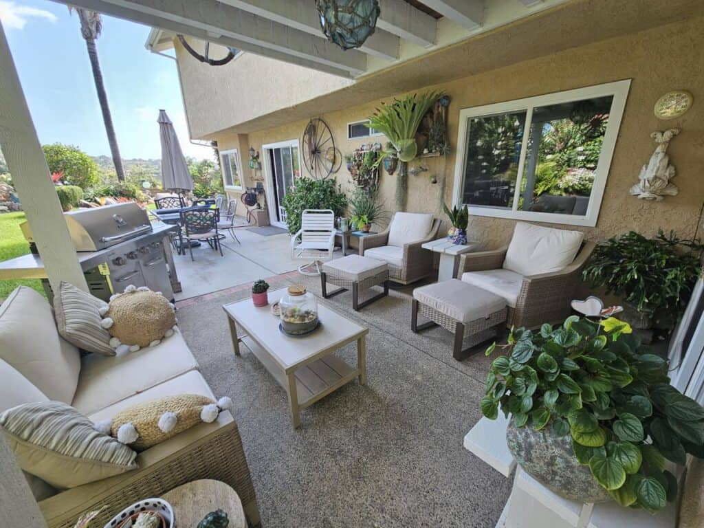 decorations outside house