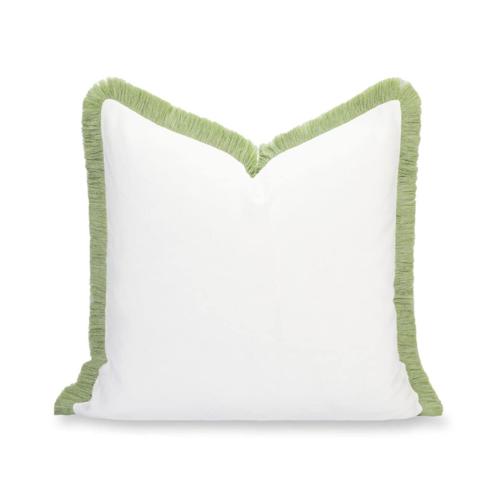 Coastal Fringe Pillow Cover