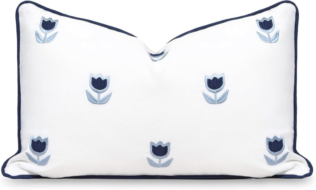 Coastal Summer Throw Pillow