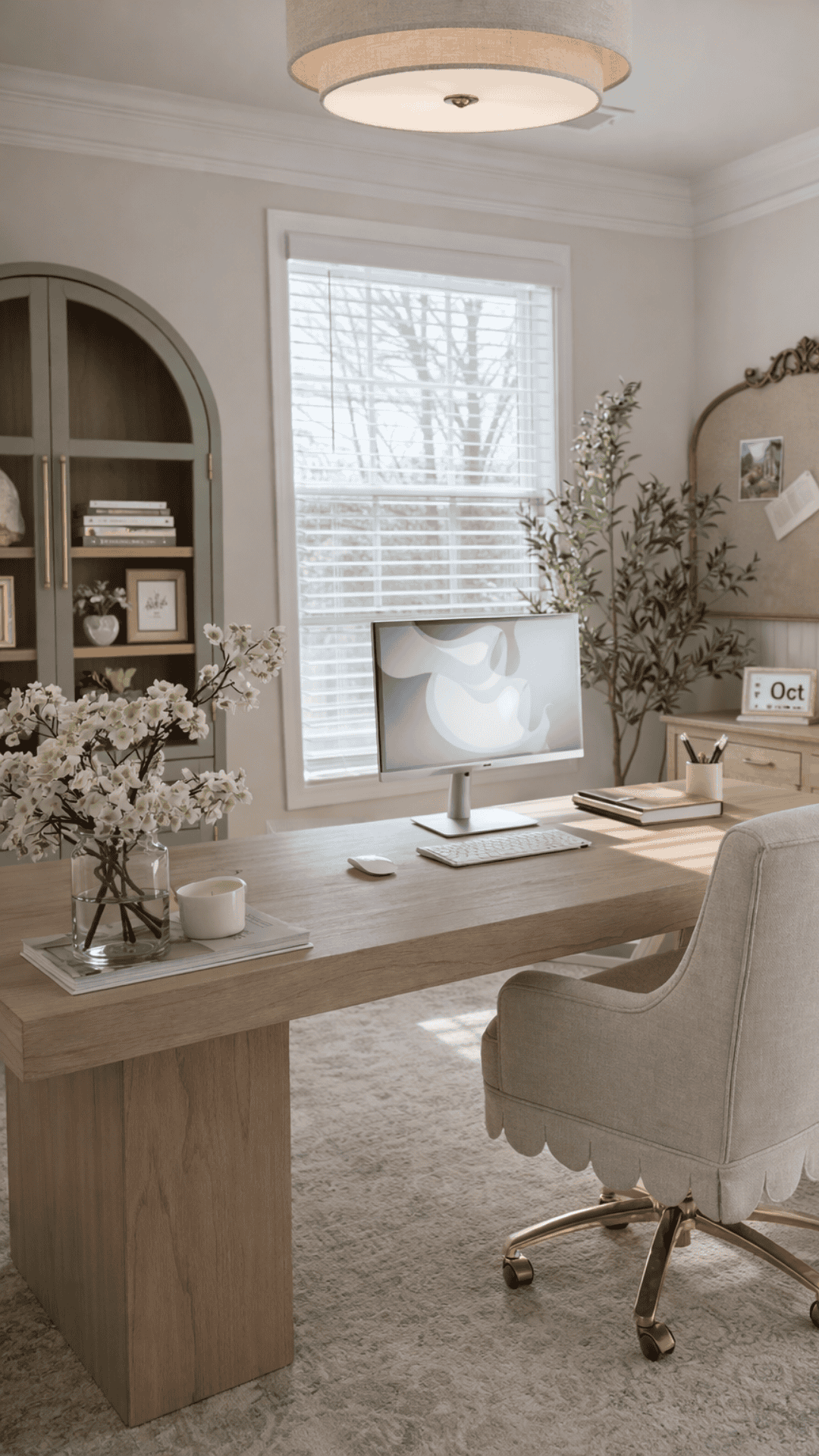 Relaxing home office ideas