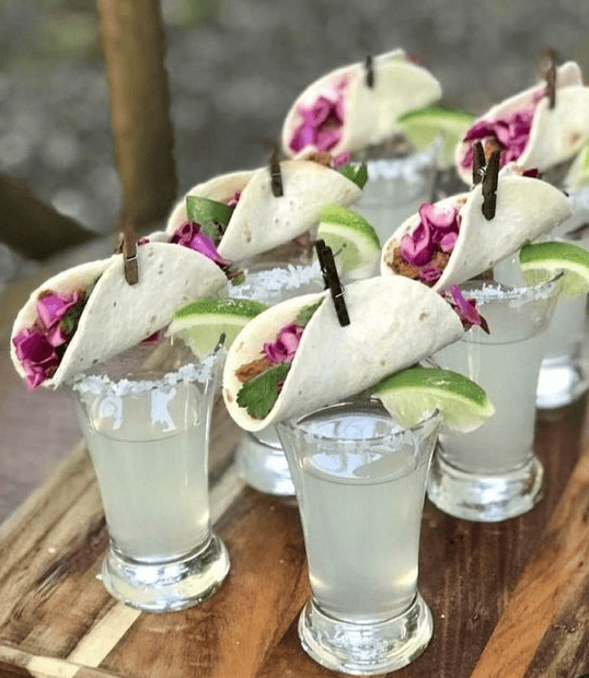 Mini Tacos & Tequila Shots