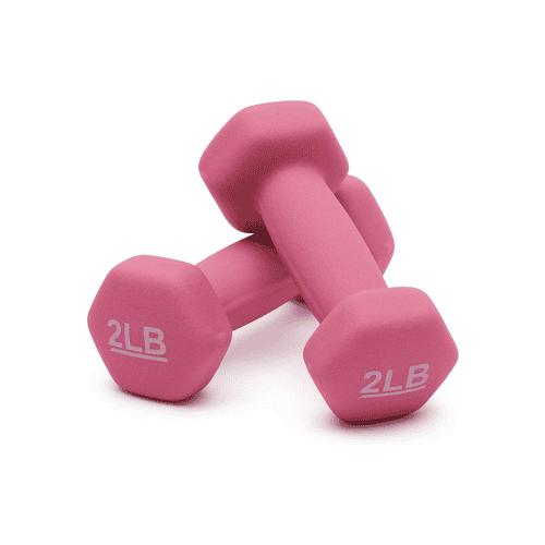 pink home gym ideas