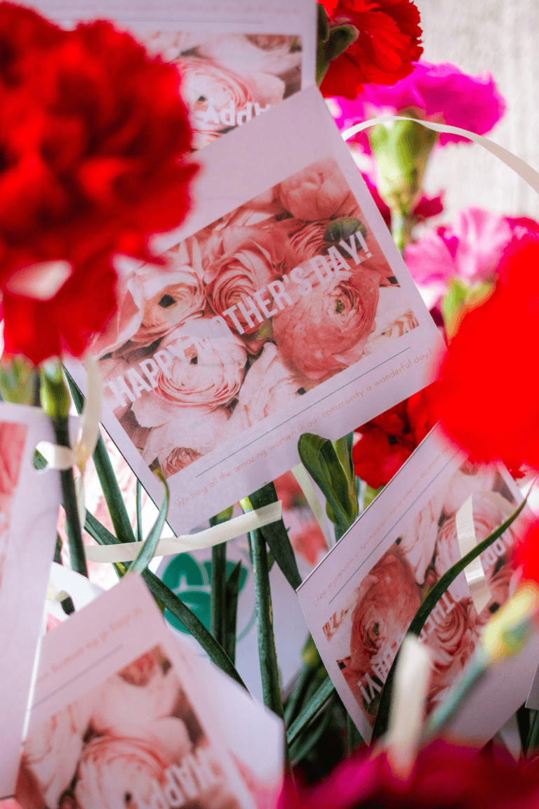 simple mothers day decoration
