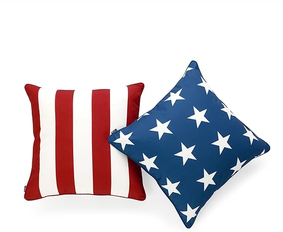 Americana Indoor Outdoor Pillow Cover