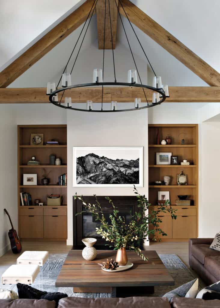 Farmhouse Home Decor Ideas With Softer Black Accents
