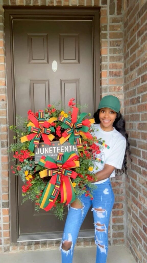 Juneteenth Wreath
