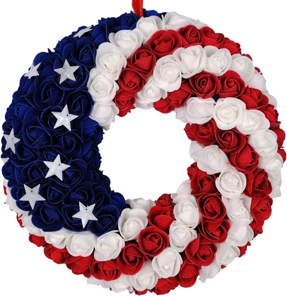 memorial day porch decor