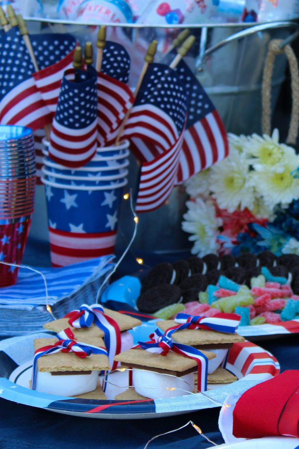 table decoration ideas for memorial day